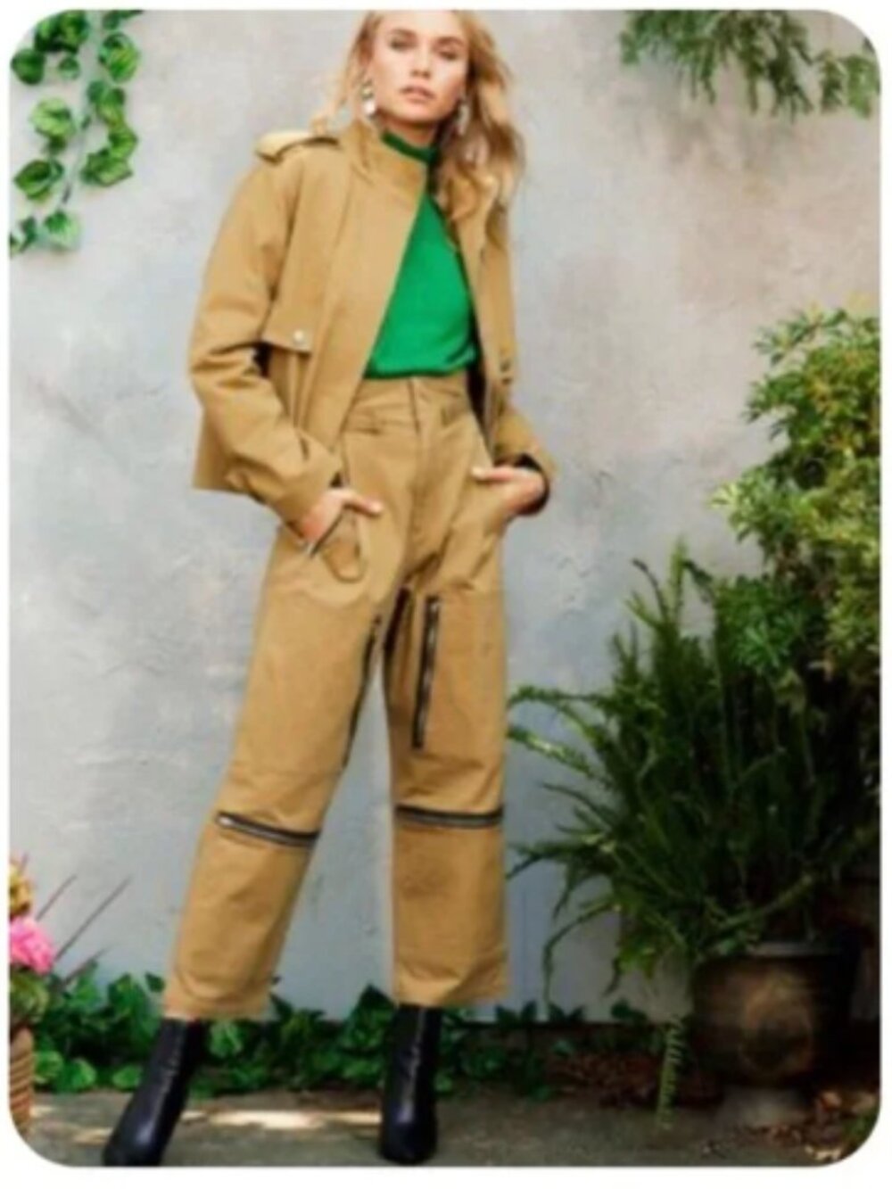 Kate Hudson's Happy x Nature Cargo Pants. Rare. - Picture 2 of 6